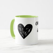 オーネ・ディッチ主義者Alles Doof Coffee Mug マグカップ (正面左)