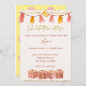 オーハローザースかわいこちゃんパイデジタル招待状 招待状 (正面/裏面)