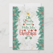 オーバイゴリーホリーすてき シーズンカード (正面)