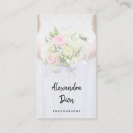 オーバエレガントモダンミニマルレー写真撮影 名刺