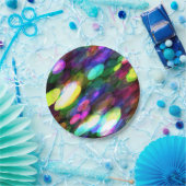 オーバカラフルル紙プレート ペーパープレート (パーティー)