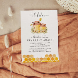 オーバビーイエローウォーター色のまわりにフローラ 招待状