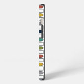 オーバルと長方形 iPhoneケース (左側面)