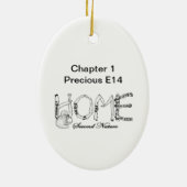 オーバルイーグルオーナメント大切SWFL E14 セラミックオーナメント (裏面)