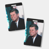 オーバルオフィスのジョン・F・ケネディ米国大統領 バッジ (正面&裏面)