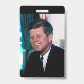 オーバルオフィスのジョン・F・ケネディ米国大統領 バッジ (裏面)