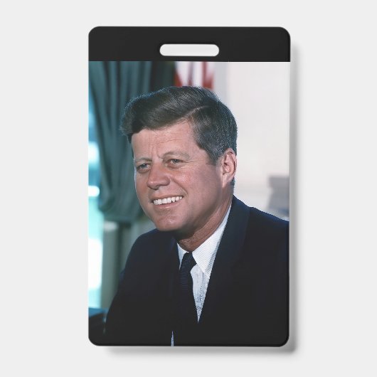 オーバルオフィスのジョン・F・ケネディ米国大統領 バッジ (正面)