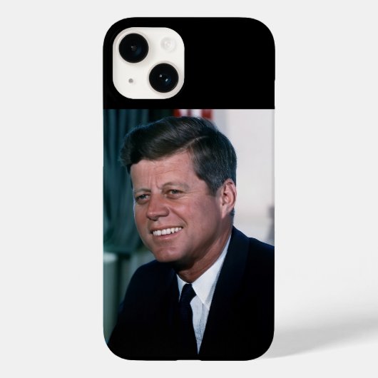 オーバルオフィスのジョン・F・ケネディ米国大統領 Case-Mate iPhoneケース (裏面)
