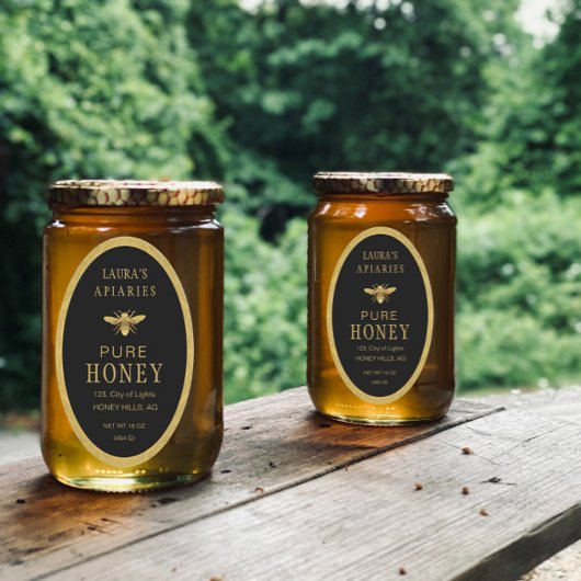 オーバルクイーンラインハニージャールビーアピラ金ゴールドヴィンテージ 楕円形シール