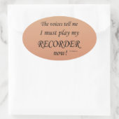 オーバルステッカー遊が必要という声 楕円形シール (バッグ)