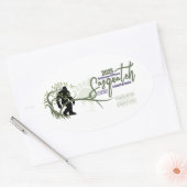 オーバルステッカー2025 GOSC 楕円形シール (封筒)