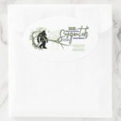 オーバルステッカー2025 GOSC 楕円形シール (バッグ)