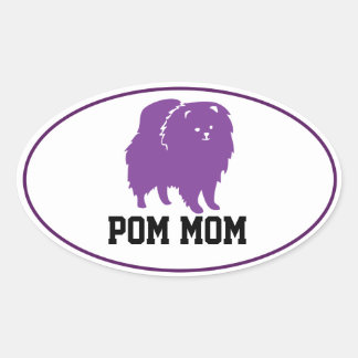 オーバルステッカー – Pom Mom 楕円形シール