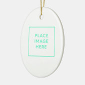 オーバルセラミックオーナメント セラミックオーナメント (左)