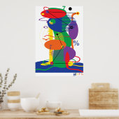 オーバルタウン ポスター (キッチン)