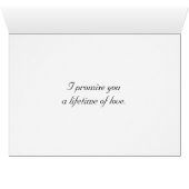 オーバルダイヤモンドリングや輪とホワイトローズウェディングデー (内部横(下))