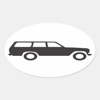 オーバルトヨタランドクルーザー60シリーズアイコンシール 楕円形シール
