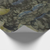 オーバルバンド瑪瑙ジェムストーン4部模様 ラッピングペーパー (角)