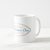 オーバルファンシーフレームファミリ懇親会 コーヒーマグカップ (正面右)