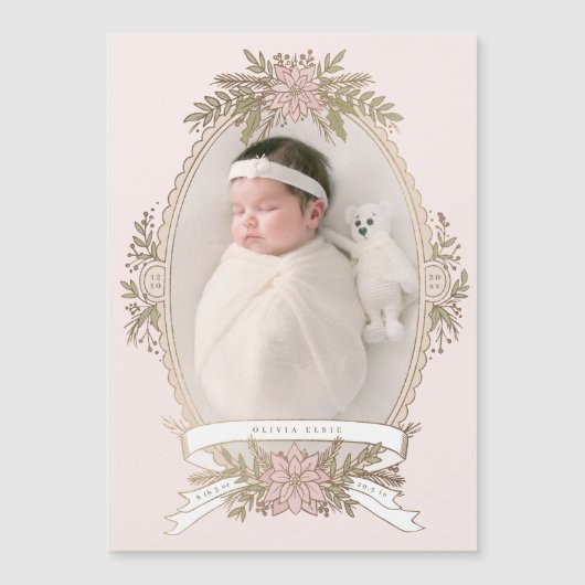 オーバルフェミニンフレームリボンと休日の緑 (正面)