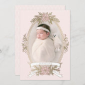 オーバルフェミニンフレームリボンと休日の緑 (正面/裏面)