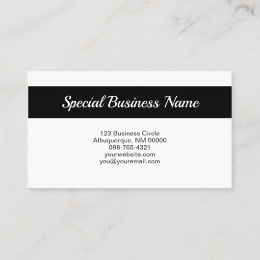 オーバルフォトプロフェッショナル管理ミニマル者 名刺 (裏面)