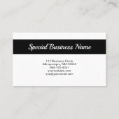 オーバルフォトQRコードプロフェッショナル管理者 名刺 (裏面)