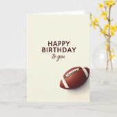オーバルボール 誕生日カード カード (黄色い花)
