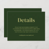 オーバルミニマルのエンク結婚ロージャ招待状 招待状 (正面/裏面)