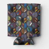 オーバル男らしストライプのハーフ 缶クーラー (正面)