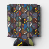 オーバル男らしストライプのハーフ 缶クーラー (裏面)