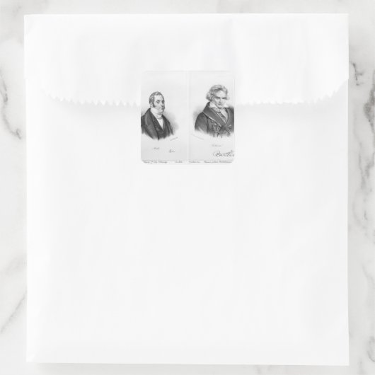 オーバーのエスプリとベートーベンのルートヴィヒ スクエアシール (バッグ)