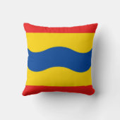 オーバーイゼル国旗 クッション (裏面)