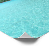 オーバーウォーターリゾートオンボラボラポスター ポスター (角)