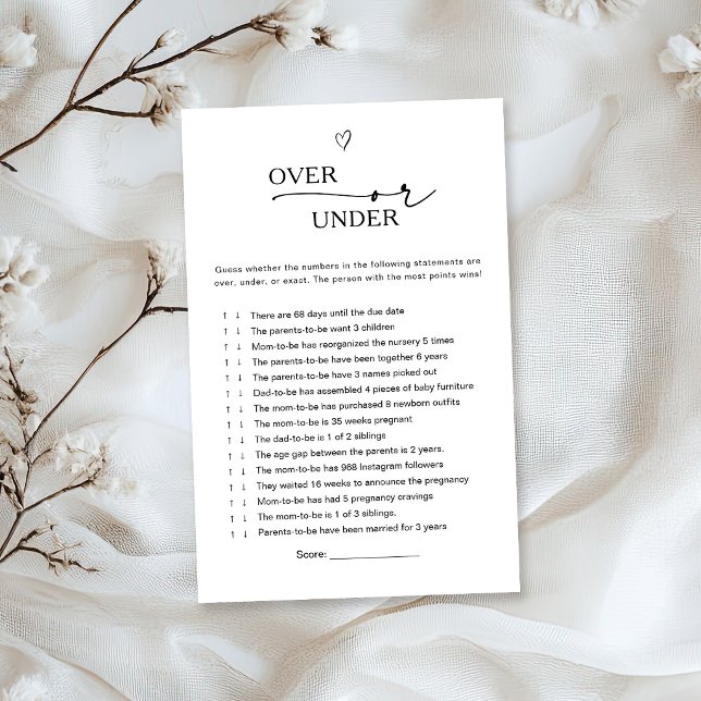 オーバーオアンダー ベビーゲーム (クリエイターアップロード済み)