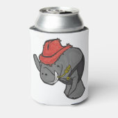 オーバーオールのカントリー・カウボーイ・マナティー 缶クーラー (缶裏面)