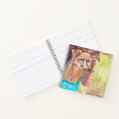 オーバーオールの犬ジギー ノートブック (内部)