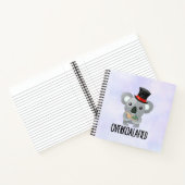 オーバーコアレードプンキュートコアラinトップハット ノートブック (内部)