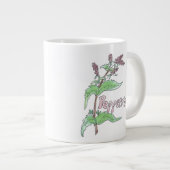 オーバーサイズペパーミントティーマグカップ ジャンボコーヒーマグカップ (正面右)