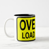 オーバーサイズ荷重 ツートーンマグカップ (左)