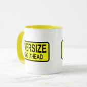 オーバーサイズ荷重 マグカップ (正面左)