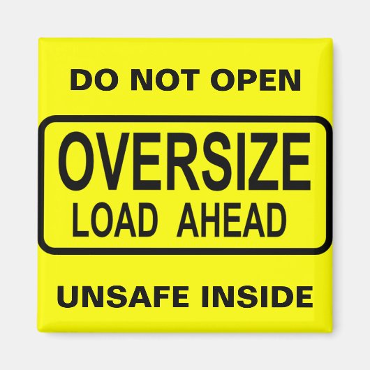 オーバーサイズ荷重 マグネット (正面)