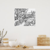 オーバーサイズ20 X 24カラーリングポスター2 ポスター (キッチン)