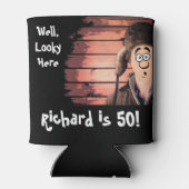 オーバーザヒルサザンおもしろいレッドネック誕生日 缶クーラー (裏面)