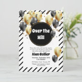 オーバーザヒルサプライズパーティの招待状 招待状 (スタンド正面)