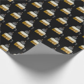 オーバーザヒルトンブストーン誕生日 ラッピングペーパー (角)