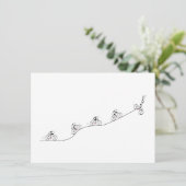 オーバーザヒルバイサイクリスト誕生日 招待状 (スタンド正面)