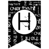 オーバーザヒル誕生日カスタム時代 バンティングフラッグ (第1の旗)