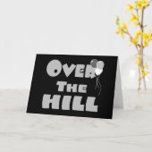 オーバーザヒル誕生日贈り物とアパレル カード (黄色い花)