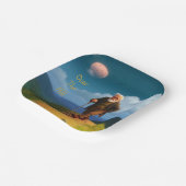 オーバーザヒル誕生日 ペーパープレート (傾斜あり)